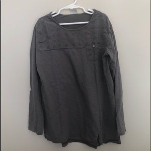 Zara Girls Gray long sleeve